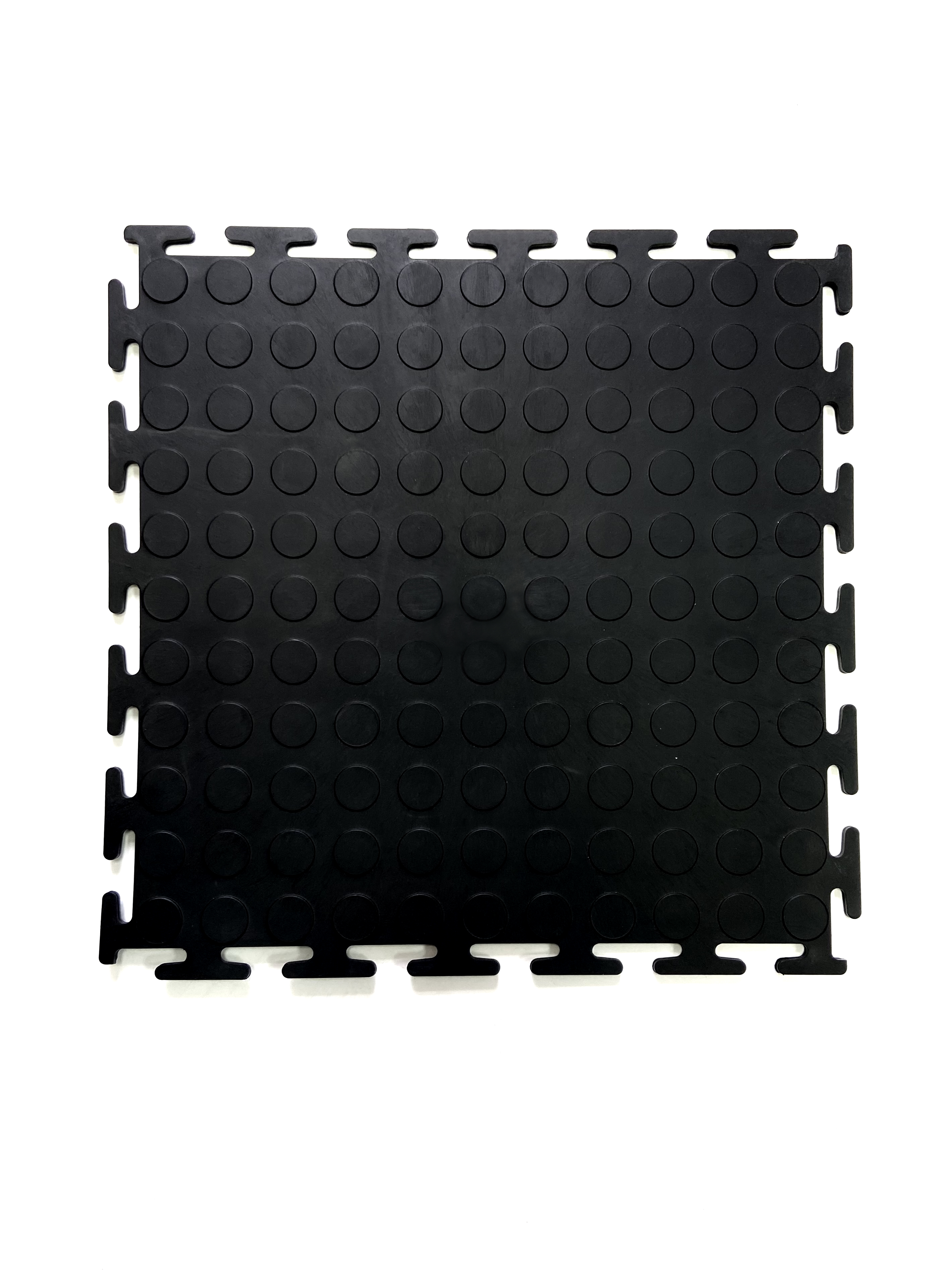 Плитка ПВХ Mini Prom, 5 мм, 250*250, т-образный замок, черная