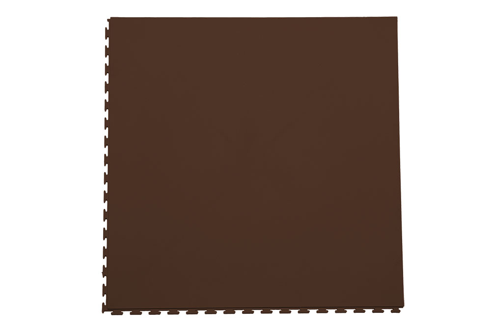 Плитка  ПВХ Sold Premium, 5 мм, 500*500, скрытый замок, коричневая