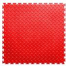 Резиновая плитка, Rubber Grain, 9 мм, 500*500 мм, красная