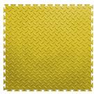 Резиновая плитка, Rubber Grain, 9 мм, 500*500 мм, жёлтая