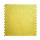 Плитка ПВХ Sold Decor, 9 мм, 500*500, т-образный замок, жёлтая