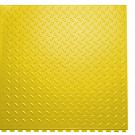Плитка  ПВХ Sold Grain, 5 мм, 500*500, скрытый замок, жёлтая
