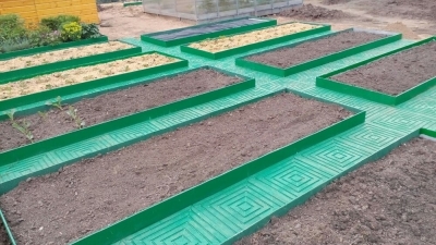 Грядки на даче (г. Санкт-Петербург)