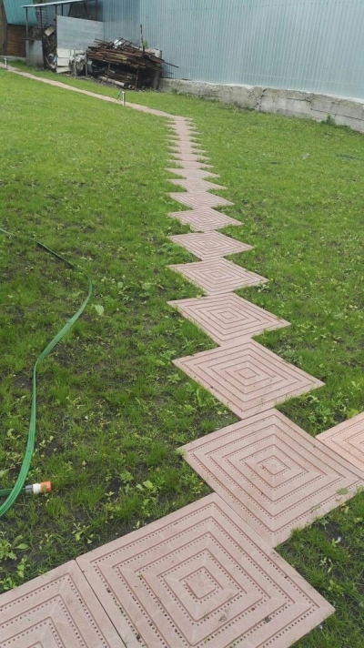 Садовые дорожки в частном доме (г. Ростов-на-Дону)