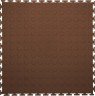 Резиновая плитка Rubber Prom, 9 мм, 500*500 мм, коричневая