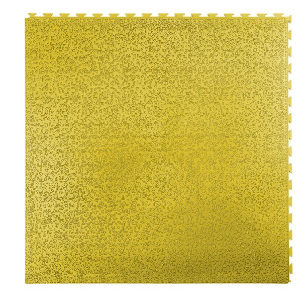 Плитка  ПВХ Sold Lock, 7 мм, 500*500, скрытый замок, жёлтая