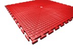 Резиновая плитка Rubber Prom, 9 мм, 500*500 мм, красная