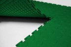 Резиновая плитка Rubber Prom, 9 мм, 500*500 мм, зелёная