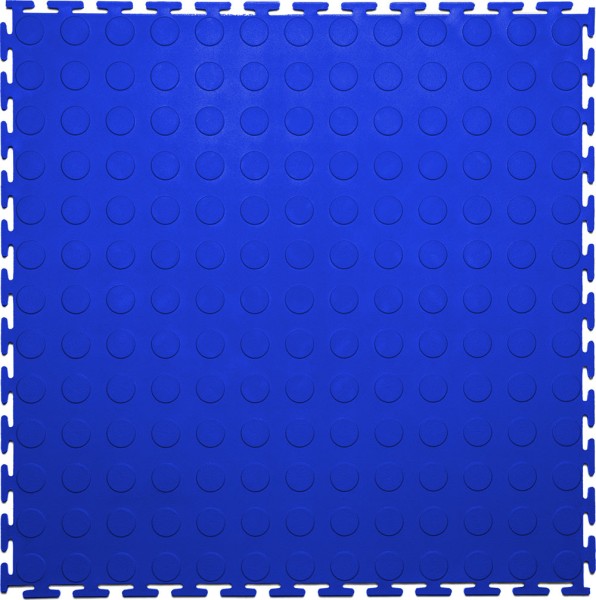 Плитка  ПВХ Sold Prom, 9 мм, 500*500, т-образный замок, синяя