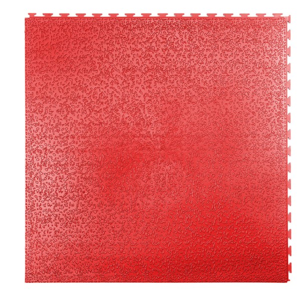 Плитка  ПВХ Sold Lock, 7 мм, 500*500, скрытый замок, красная