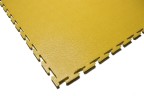 Плитка  ПВХ Sold Skin, 5 мм, 500*500, т-образный замок, жёлтая