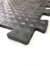 Резиновая плитка "Спецпол Квадро", 10 мм, 500х500 мм, черная
