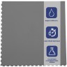 Плитка  ПВХ Sold Premium, 5 мм, 500*500, скрытый замок, тёмно-серая