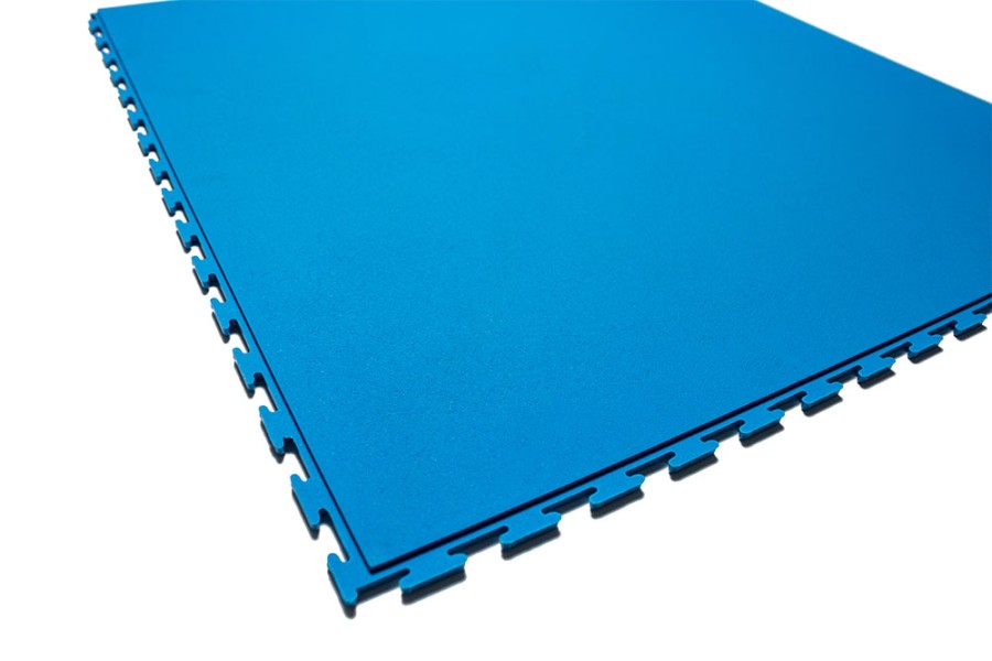 Плитка  ПВХ Sold Premium, 5 мм, 500*500, скрытый замок, синяя