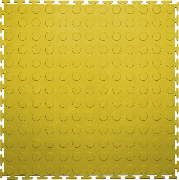 Плитка  ПВХ Sold Prom, 5 мм, 500*500, т-образный замок, жёлтая