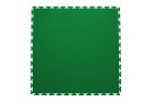 Плитка  ПВХ Sold Skin, 5 мм, 500*500, т-образный замок, зелёная