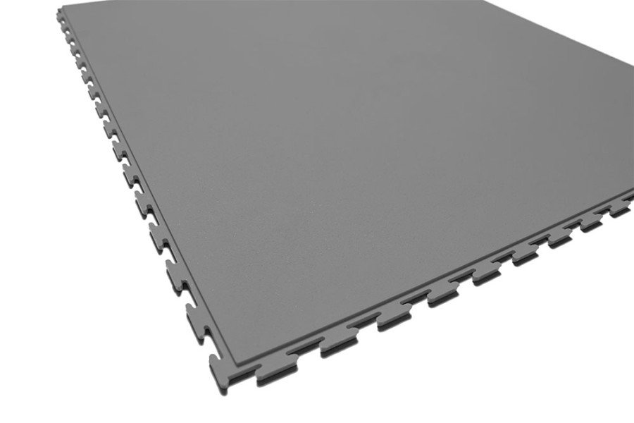 Плитка  ПВХ Sold Premium, 6,5 мм, 500*500, скрытый замок, тёмно-серая