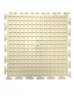 Плитка ПВХ Mini Prom, 5 мм, 250*250, т-образный замок, бежевая