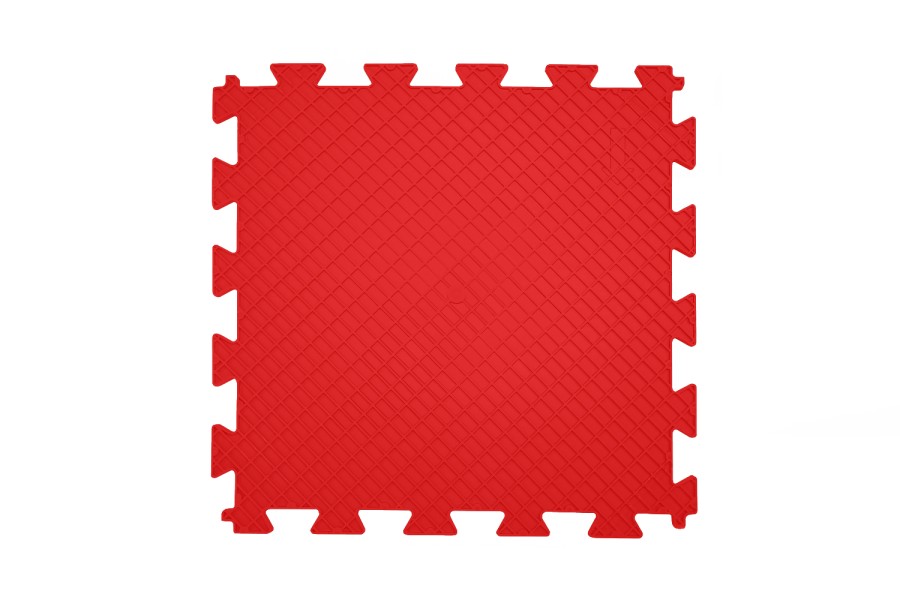 Резиновая плитка, Rubber Grain, 12 мм, 475*475 мм, красная