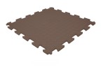 Резиновая плитка, Rubber Grain, 12 мм, 475*475 мм, коричневая