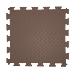 Резиновая плитка, Rubber Grain, 12 мм, 475*475 мм, коричневая