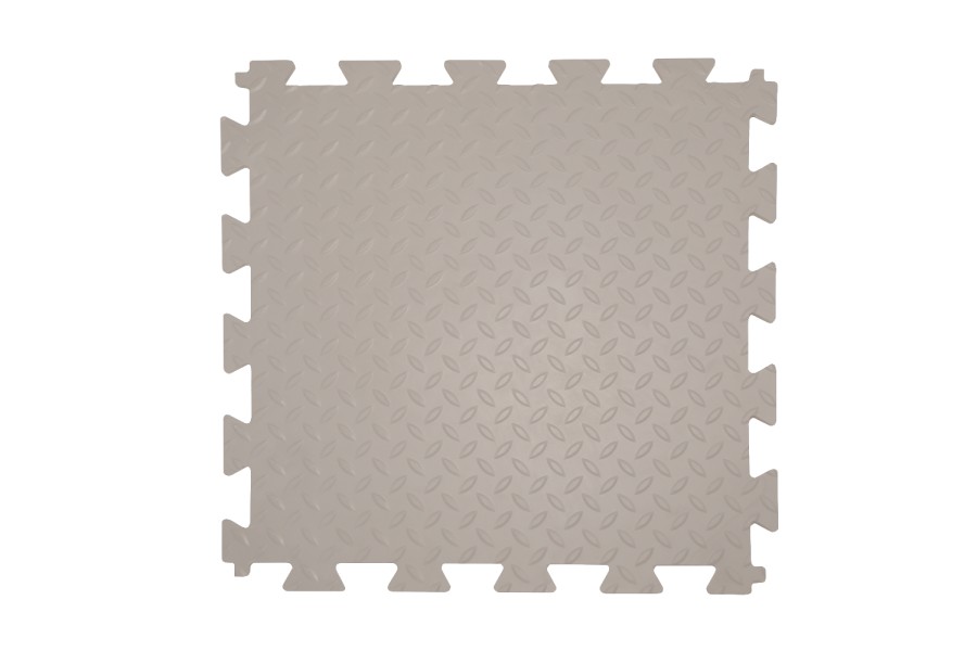 Резиновая плитка, Rubber Grain, 12 мм, 475*475 мм, бежевая