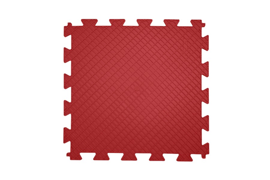 ПВХ плитка Sold Grain, 12 мм, 475*475, замок "ласточкин хвост", красная