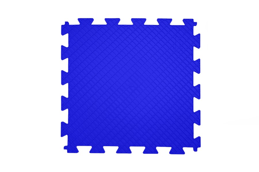 Резиновая плитка, Rubber Grain, 12 мм, 475*475 мм, синяя