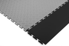 Порог ПВХ, 7 мм, 145*500 мм, чёрный