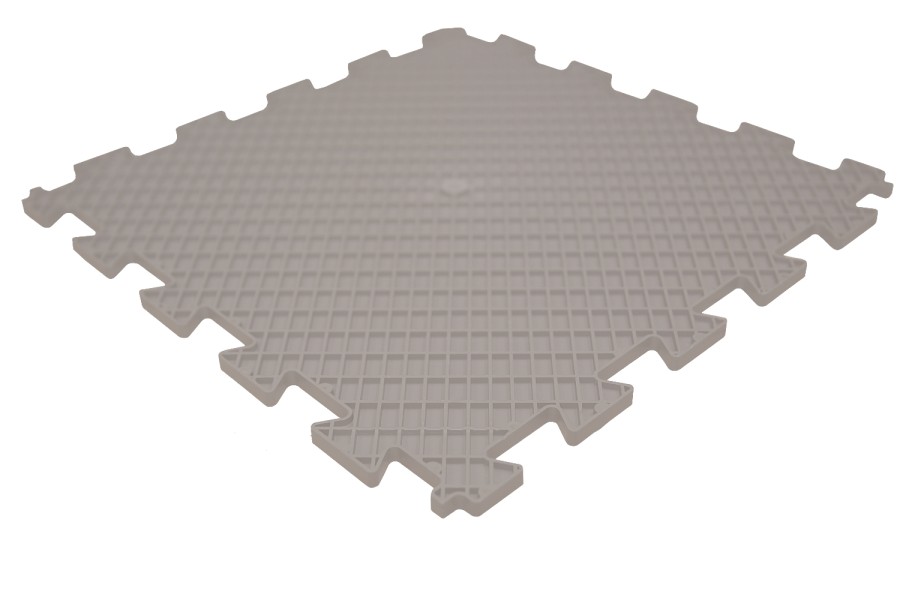 ПВХ плитка Sold Grain, 12 мм, 475*475, замок "ласточкин хвост", бежевая