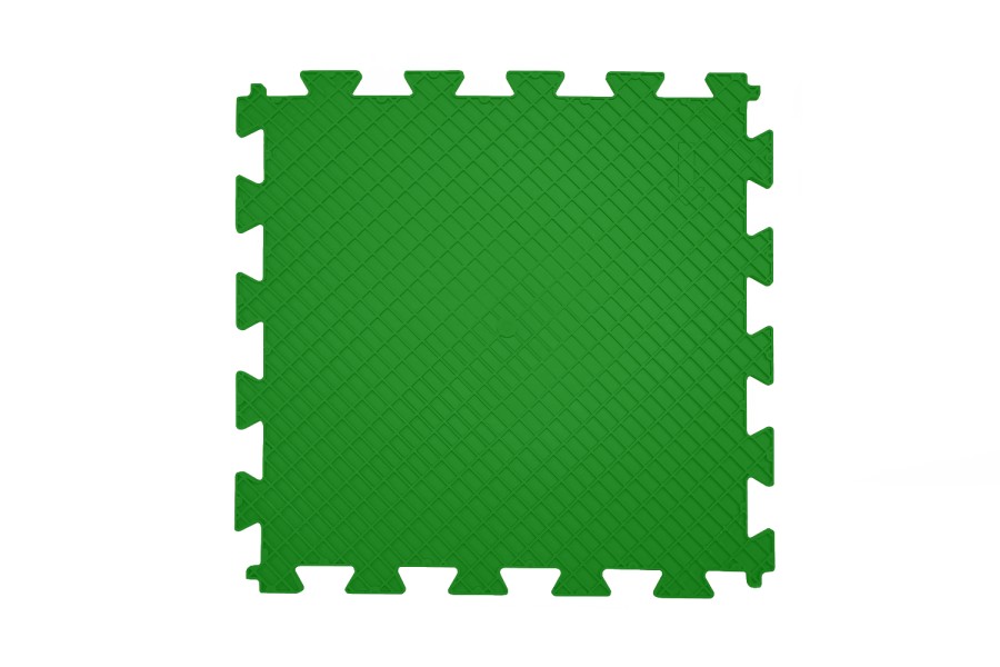 Резиновая плитка, Rubber Grain, 12 мм, 475*475 мм, зеленая