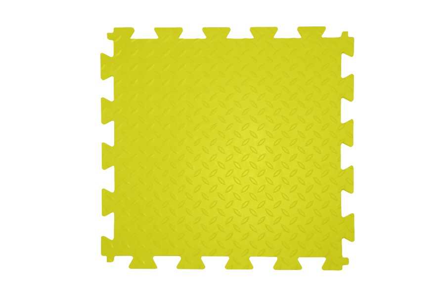 ПВХ плитка Sold Grain, 12 мм, 475*475, замок "ласточкин хвост", желтая