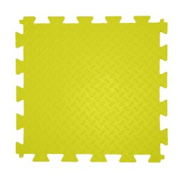 ПВХ плитка Sold Grain, 12 мм, 475*475, замок &quot;ласточкин хвост&quot;, желтая