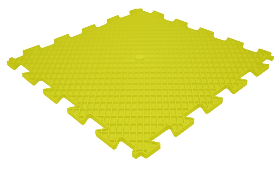 ПВХ плитка Sold Grain, 12 мм, 475*475, замок "ласточкин хвост", желтая