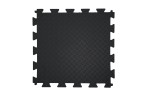 Резиновая плитка, Rubber Grain, 12 мм, 475*475 мм, черная