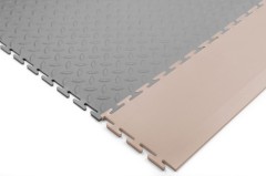 Порог ПВХ, 7 мм, 145*500 мм, бежевый