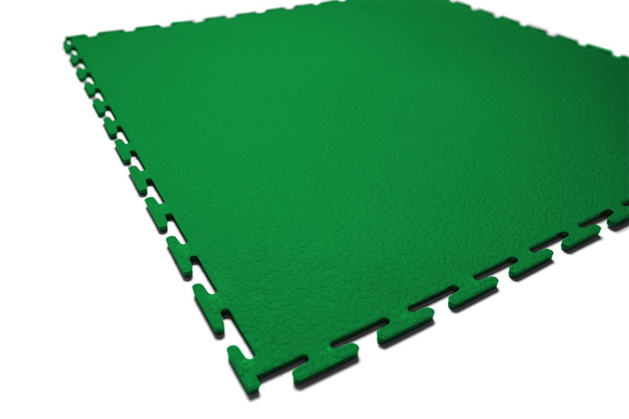 Плитка  ПВХ Sold Max, 9 мм, 500*500, т-образный замок, зелёная