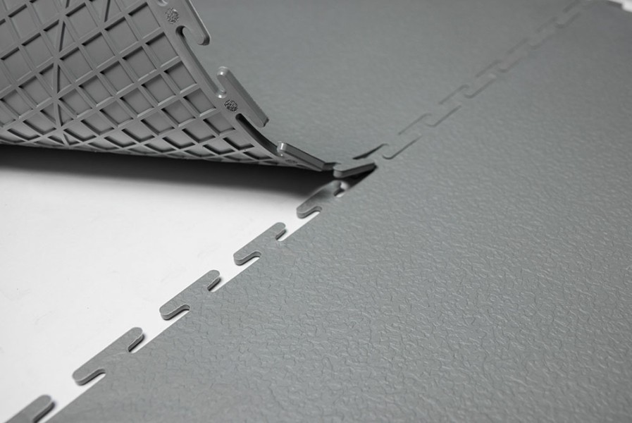 Плитка  ПВХ Sold Max, 9 мм, 500*500, т-образный замок, тёмно-серая