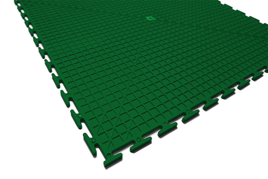 Плитка  ПВХ Sold Terra, 5 мм, 500*500, т-образный замок, зелёная