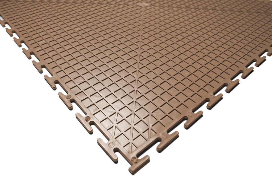 Плитка ПВХ Sold Grain, 5 мм, 500*500, т-образный замок, бежевая