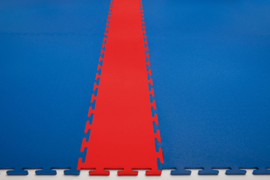 Разметочная полоса, 6 мм, 130*500 мм, красная