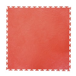 Плитка  ПВХ Sold Decor, 5 мм, 500*500, т-образный замок, красная