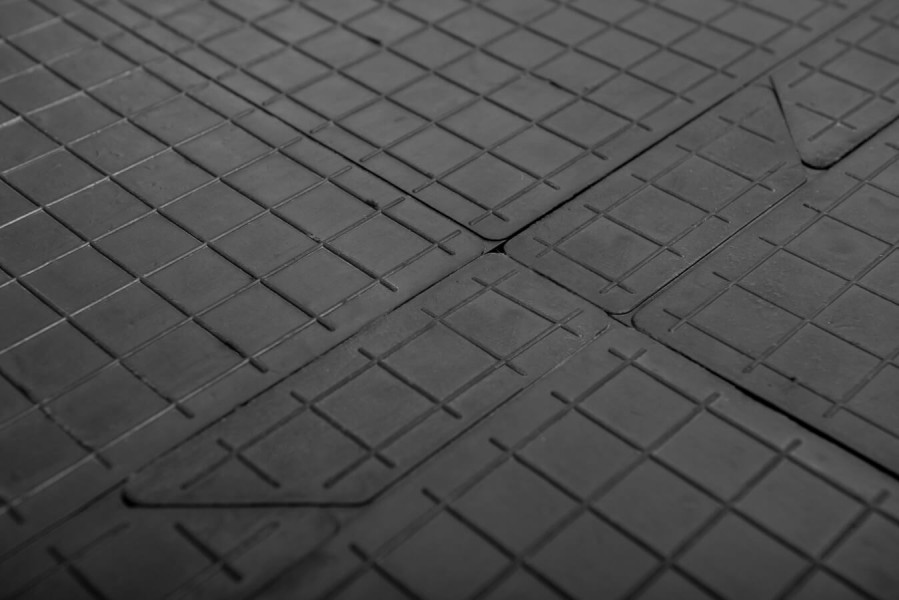 Резиновая плитка «Технопол», 25 мм, 500*500 мм