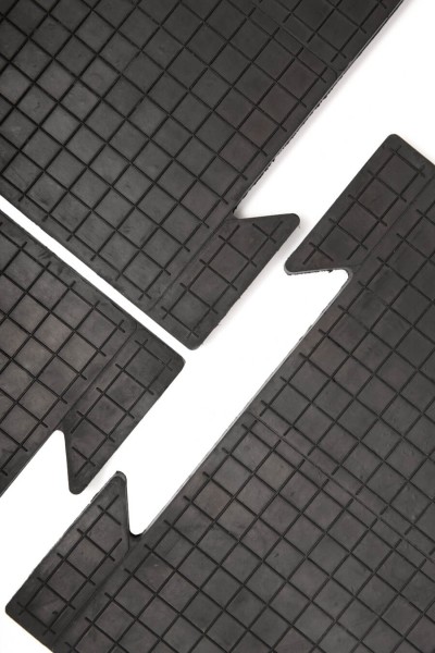 Резиновая плитка «Технопол», 25 мм, 500*500 мм