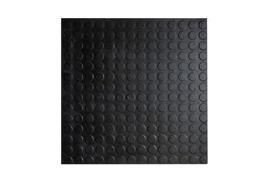 Резиновая плитка Монета, 9 мм, 1000*1000 мм