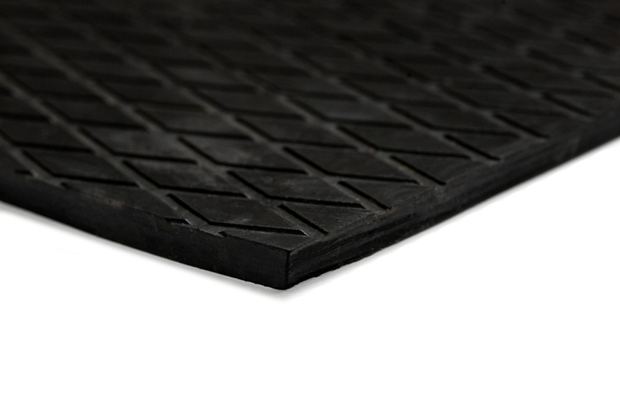 Животноводческий мат, 13 мм, 1930*1210 мм, чёрная