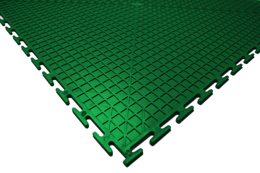 Резиновая плитка, Rubber Grain, 9 мм, 500*500 мм, зелёная