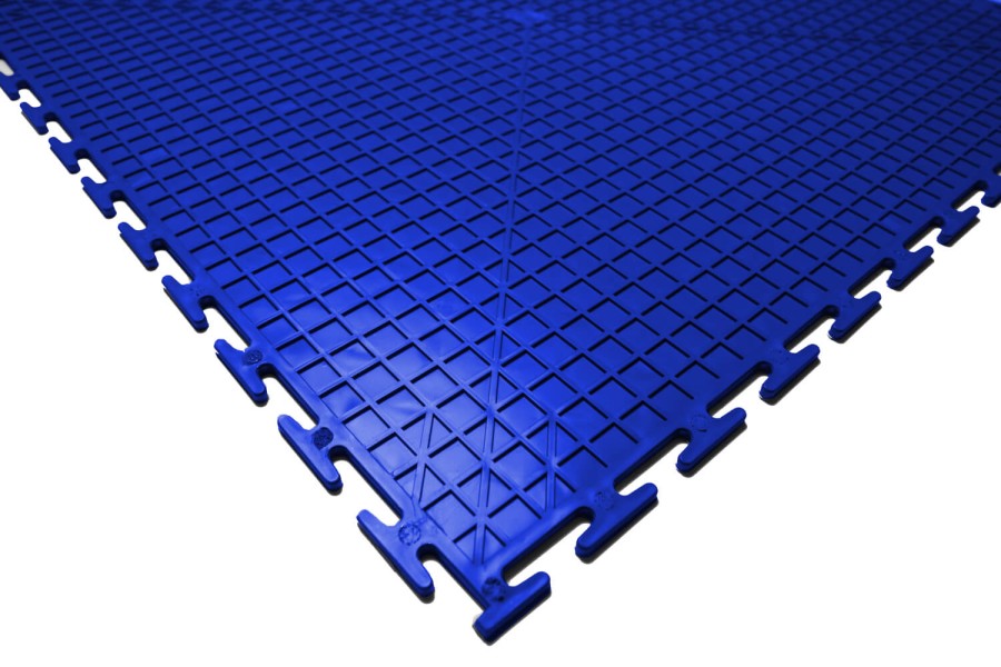 Резиновая плитка, Rubber Grain, 9 мм, 500*500 мм, синяя