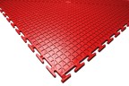 Резиновая плитка, Rubber Grain, 9 мм, 500*500 мм, красная