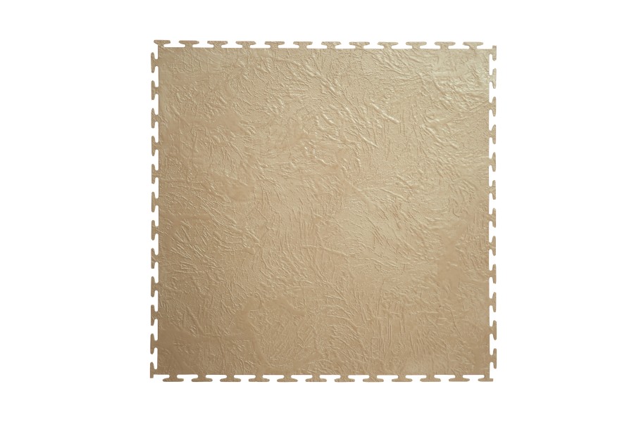 Плитка  ПВХ Sold Decor, 9 мм, 500*500, т-образный замок, бежевая